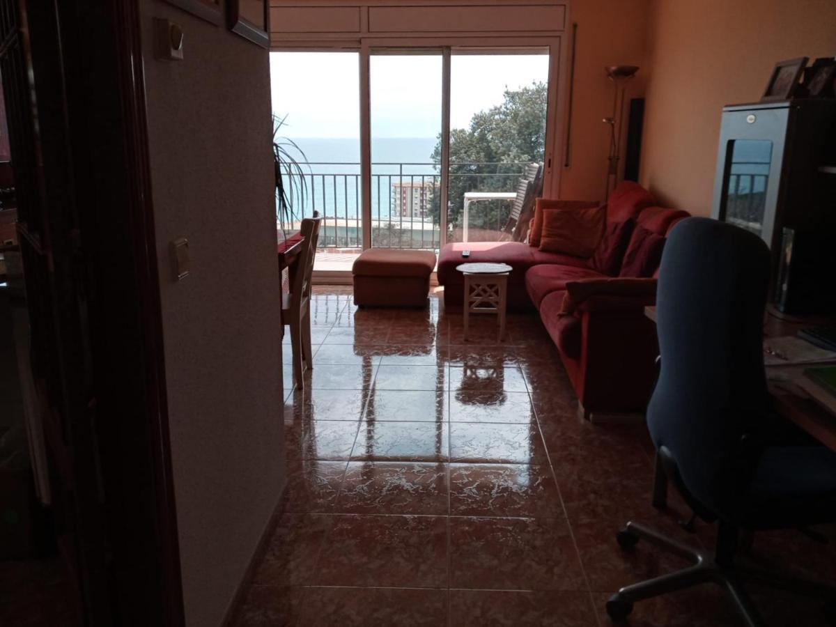 Apartamento Pis a Blanes amb precioses vistes al mar. Exterior foto