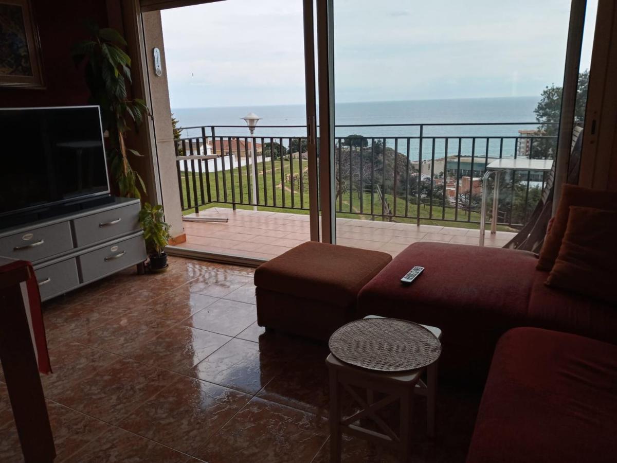 Apartamento Pis a Blanes amb precioses vistes al mar. Exterior foto